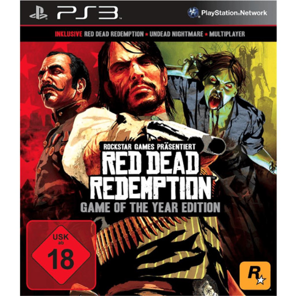 PS3 PlayStation 3 - Red Dead Redemption Game of the Year Edition - mit OVP