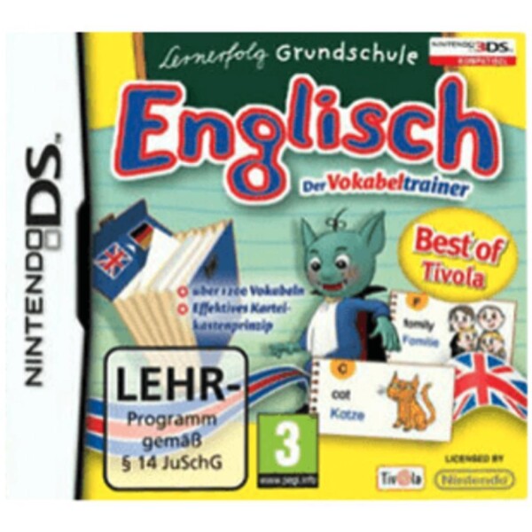 Nintendo DS - Lernspiele - auch für 2DS / 3DS - Englisch Mathe Deutsch -  mit OVP Lernerfolg Grundschule: Englisch - Der Vokabeltrainer