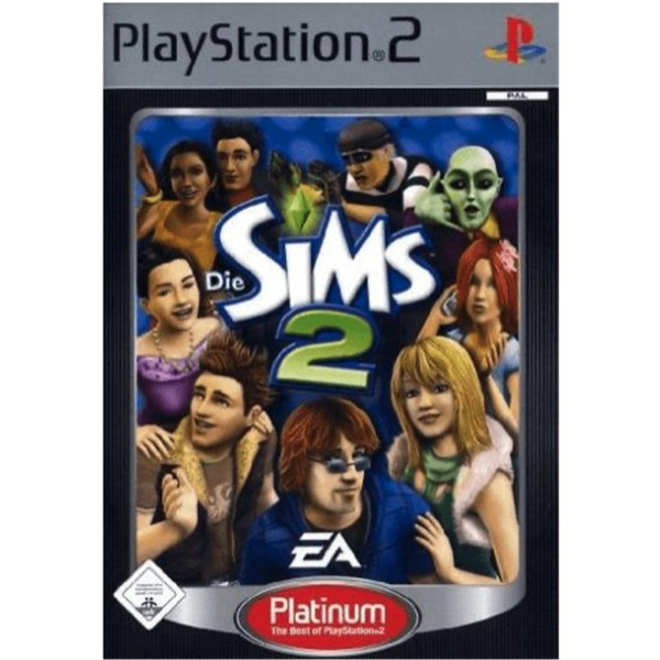 PS2 PlayStation 2 - Die Sims 2 Platinum - mit OVP