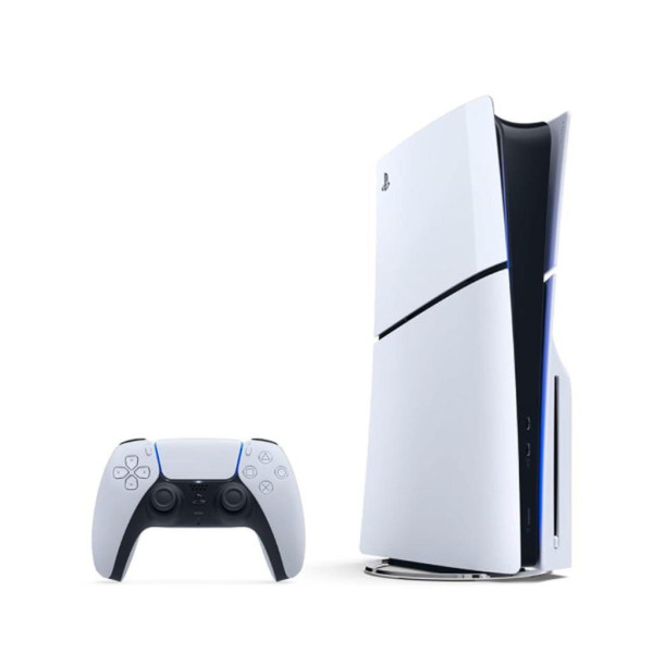 Sony PlayStation 5 Slim - Disc Version - 1TB - CFI-2016 - 1 Controller - Weiß