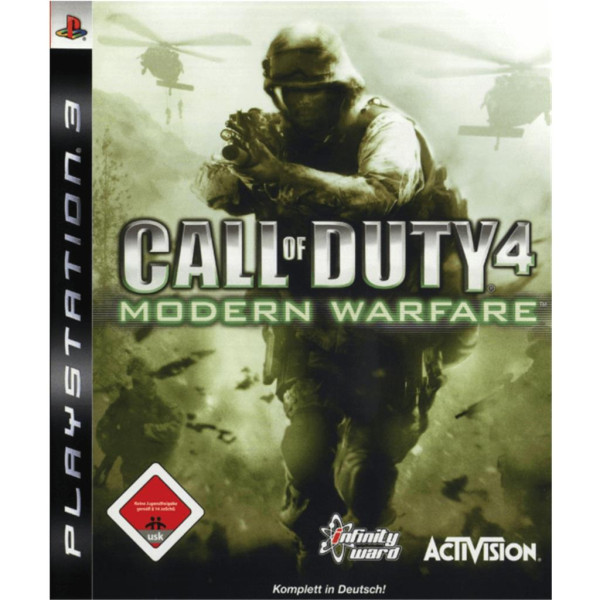PS3 PlayStation 3 - Call of Duty 4: Modern Warfare - mit OVP