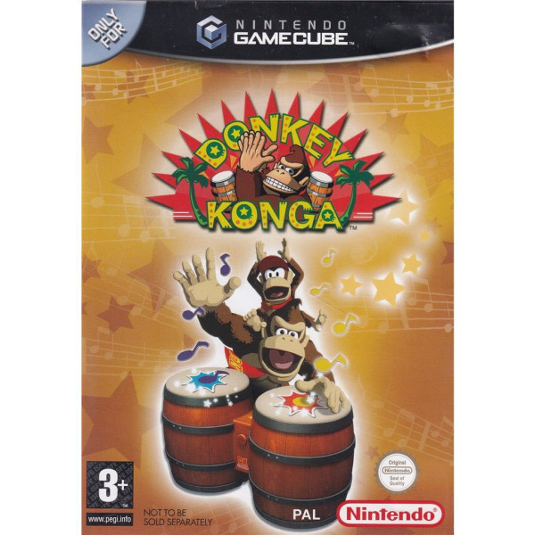 Nintendo GameCube - Donkey Konga - ENG mit OVP