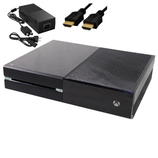 Microsoft Xbox One Konsole - 500GB - alle Kabel - Schwarz