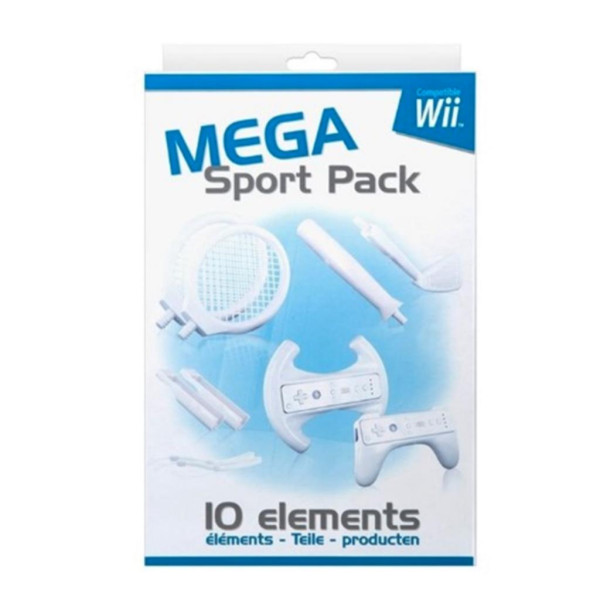 Nintendo Wii - BigBen Mega Sports Pack 10in1 Weiß