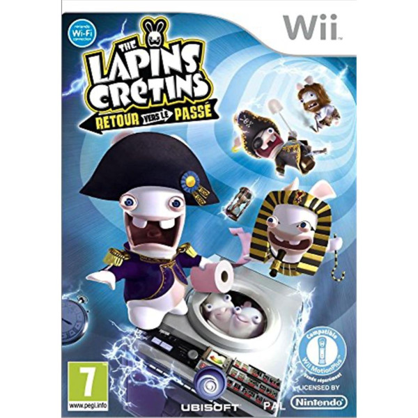 Nintendo Wii - The Lapins Crétins: Retour Vers Le Passé - mit OVP FR Version