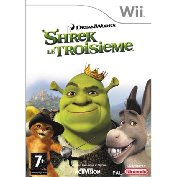 Nintendo Wii - Shrek: le troisième - mit OVP FR Version