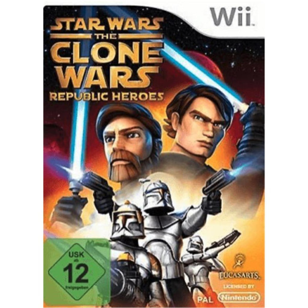 Nintendo Wii - Star Wars The Clone Wars: Republic Heroes - Neu / Sealed