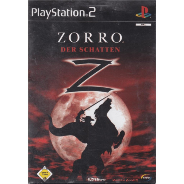 PS2 PlayStation 2 - Zorro: Der Schatten - mit OVP