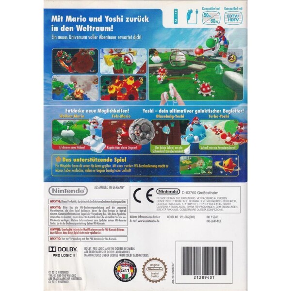 Nintendo Wii - Super Mario Galaxy 2 - mit OVP
