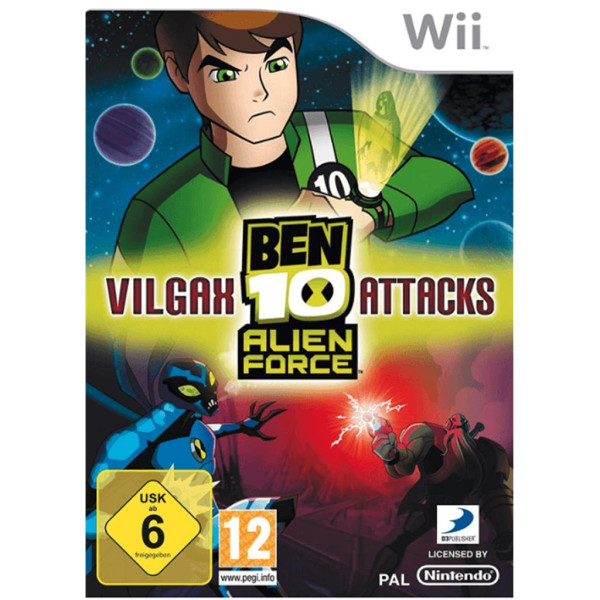 Nintendo Wii - Ben 10 Alien Force: Vilgax Attacks - mit OVP