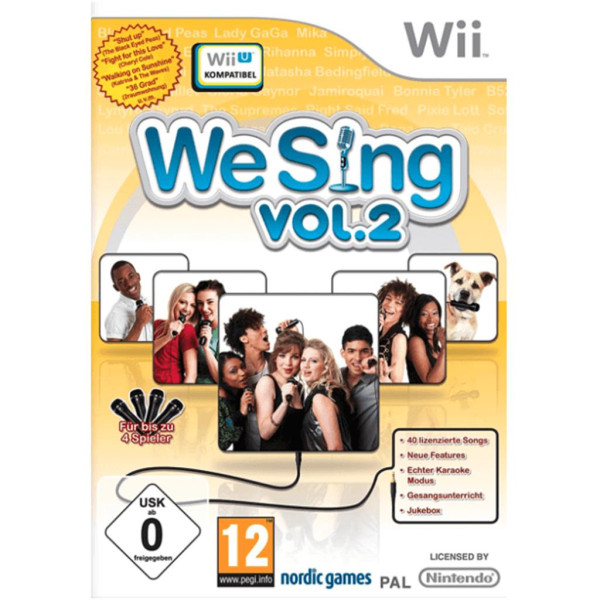 Nintendo Wii - We Sing Vol. 2 - mit OVP