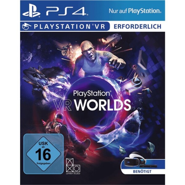 Sony PlayStation 4 - Playstation VR Worlds - mit OVP