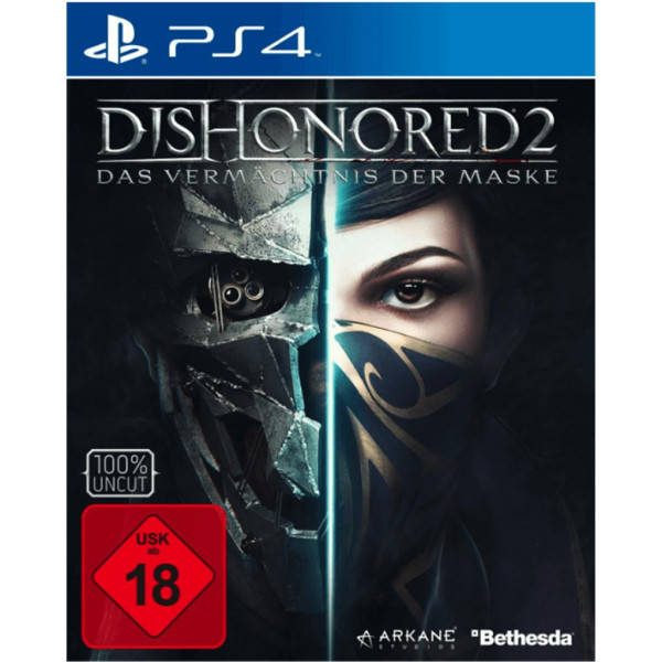 PS4 PlayStation 4 - Dishonored 2: Das Vermächtnis der Maske - mit OVP