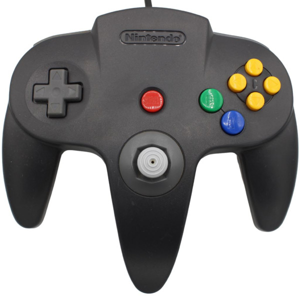 N64 Nintendo 64 - Original Controller - Schwarz/Grau
