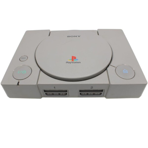 Sony PlayStation 1 - Konsole - alle Kabel - Grau