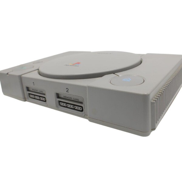 Sony PlayStation 1 - Konsole - alle Kabel - Grau