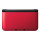 Nintendo 3DS XL - Konsole mit Ladekabel und Tasche - rot/schwarz - guter Zustand