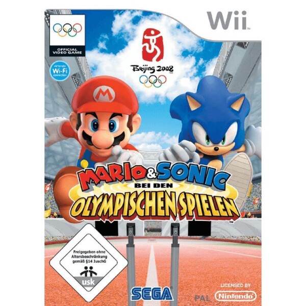 Nintendo Wii - Mario & Sonic bei den Olympischen Spielen - mit OVP