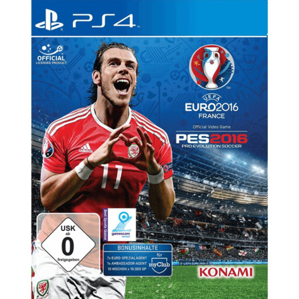 PS4 PlayStation 4 - UEFA EURO 2016: Pro Evolution Soccer - mit OVP