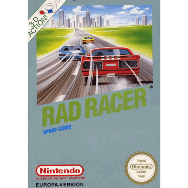Nintendo NES - Rad Racer - mit OVP