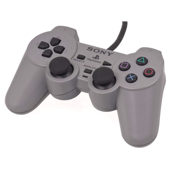 Sony PS1 PlayStation 1 - Original Controller DualShock - SCPH-1200 - Grau