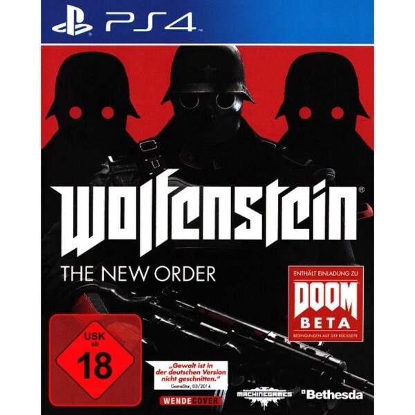 Sony PlayStation 4 - Wolfenstein: The New Order - mit OVP