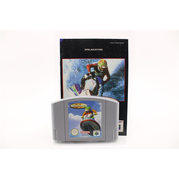 N64 Nintendo 64 - Wave Race 64 - mit Anleitung