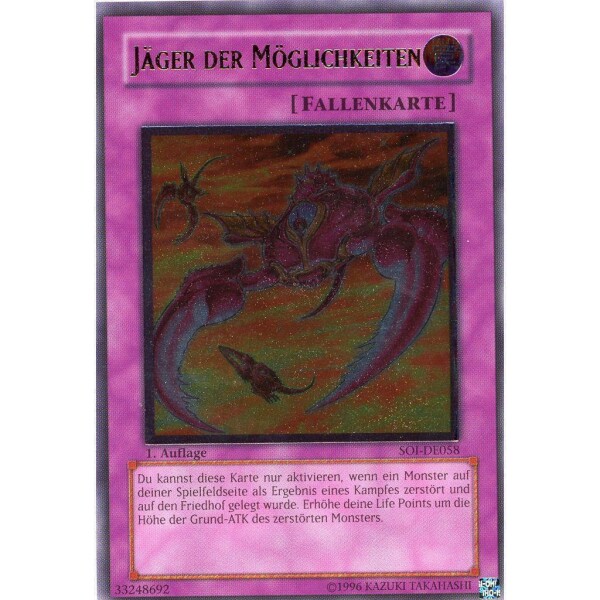 Yu-Gi-Oh! - Jäger der Möglichkeiten - Shadow of Infinity - 058 - Ultimate Rare
