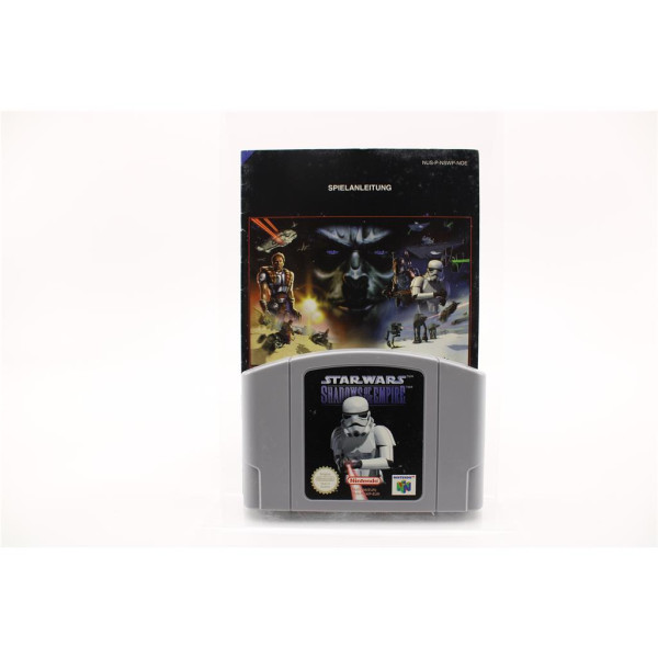 N64 Nintendo 64 - Star Wars: Shadows of the Empire - mit Anleitung