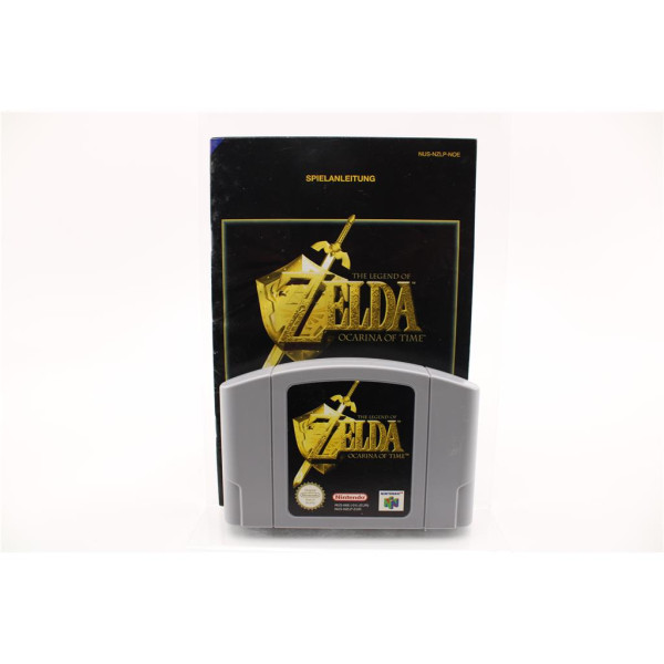 N64 Nintendo 64 - The Legend of Zelda: Ocarina of Time - mit Anleitung