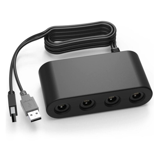 Nintendo GameCube - 4 Port GameCube Controller Adapter USB