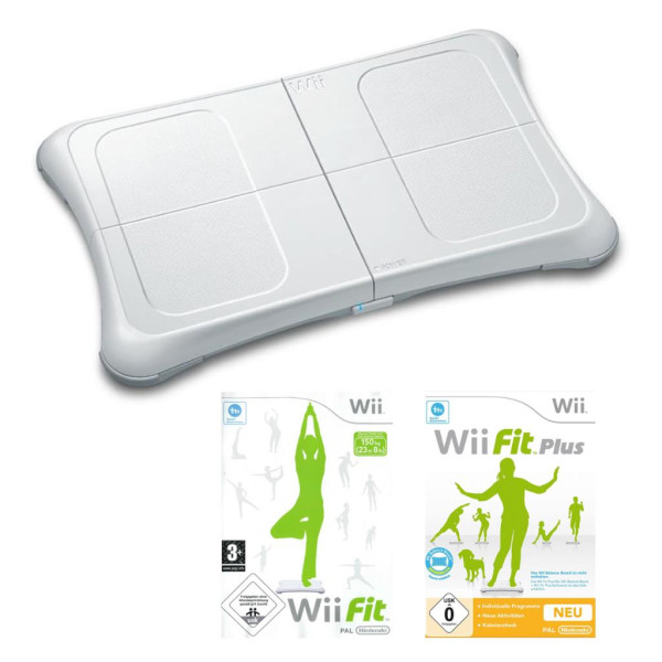 Nintendo Wii Balance Board - Weiß - Wii Fitness Training Auswahl