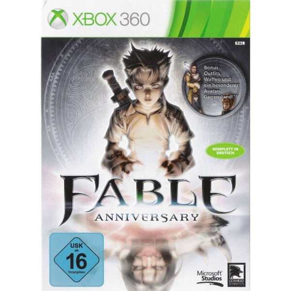 Microsoft Xbox 360 - Fable Anniversary - mit OVP