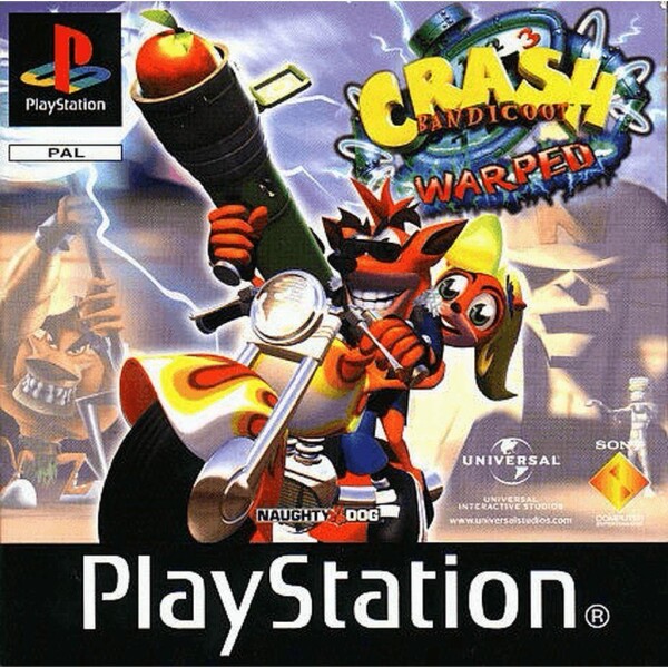 Sony PlayStation 1 - Crash Bandicoot 3: Warped - mit OVP