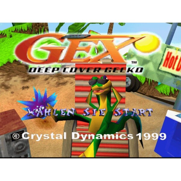 Sony PlayStation 1 - Gex 3: Deep Cover Gecko - mit OVP