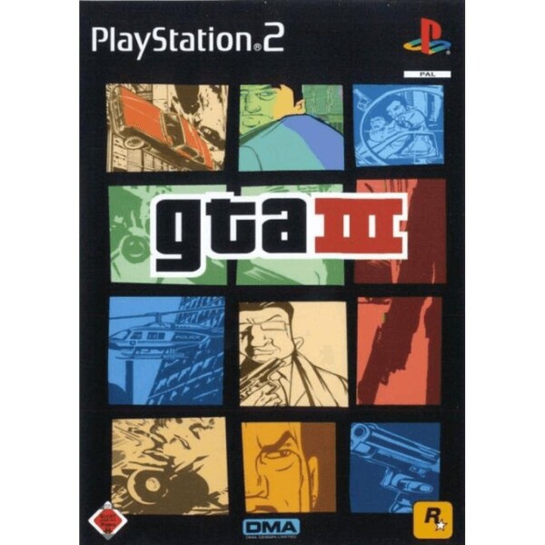 Sony PlayStation 2 - Grand Theft Auto III - mit OVP
