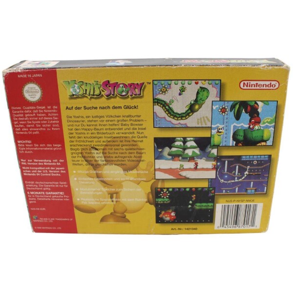 N64 Nintendo 64 - Yoshis Story - mit OVP