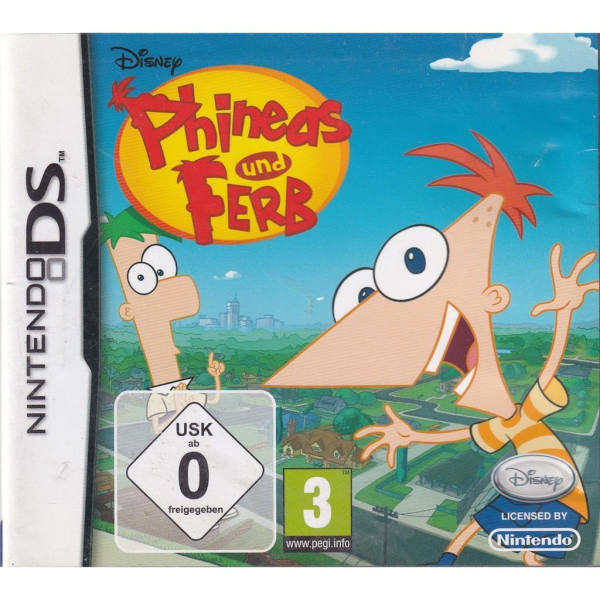 Nintendo DS - Phineas und Ferb - mit OVP