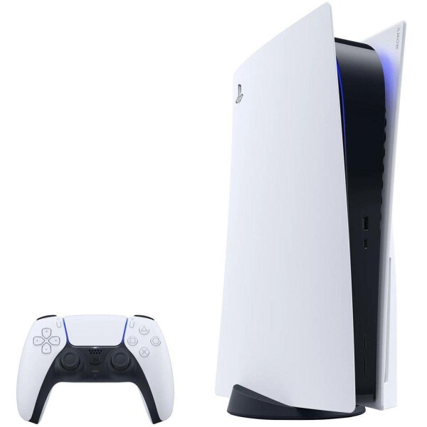 Sony PlayStation 5 - Disc Version - 825GB - CFI-1216A - 1 Controller - Weiß