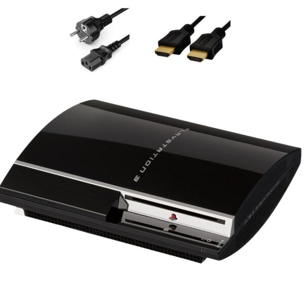 Sony PlayStation 3 Fat - Konsole - 80GB CECH - Schwarz