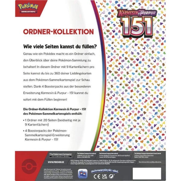 Pokemon - 151 Binder Collection - DE