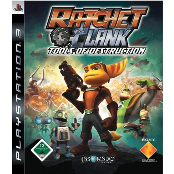 PS3 PlayStation 3 - Ratchet & Clank: Tools of Destruction - mit OVP