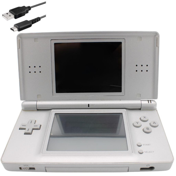 Nintendo DS Lite - Konsole Handheld - mit Ladekabel - Silber