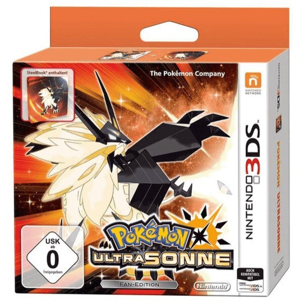 Nintendo 3DS - Pokémon Ultrasonne - Fan-Edition (Steelbook)