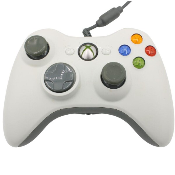 Microsoft Xbox 360 - Original Wired USB Controller - Weiß