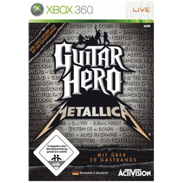 Xbox 360 - Guitar Hero: Metallica - mit OVP