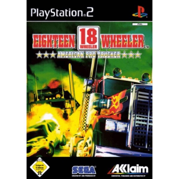 Sony PlayStation 2 - 18 Wheeler: American Pro Trucker - mit OVP