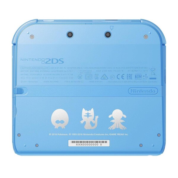 Nintendo 2DS - Handheld Konsole - Pokémon Sonne Edition - Hellblau
