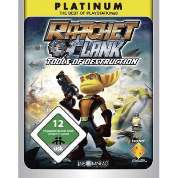 Sony PlayStation 3 - Ratchet & Clank: Tools of Destruction: Platinum - mit OVP
