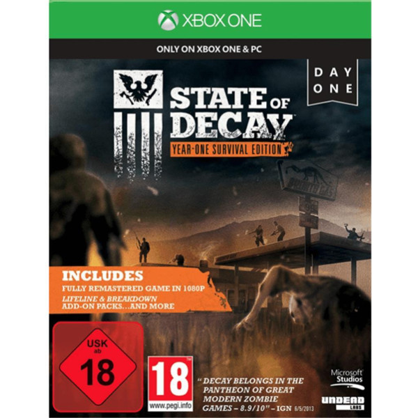 Xbox One - State of Decay: Year One Survival Edition Day One Ed. - mit OVP